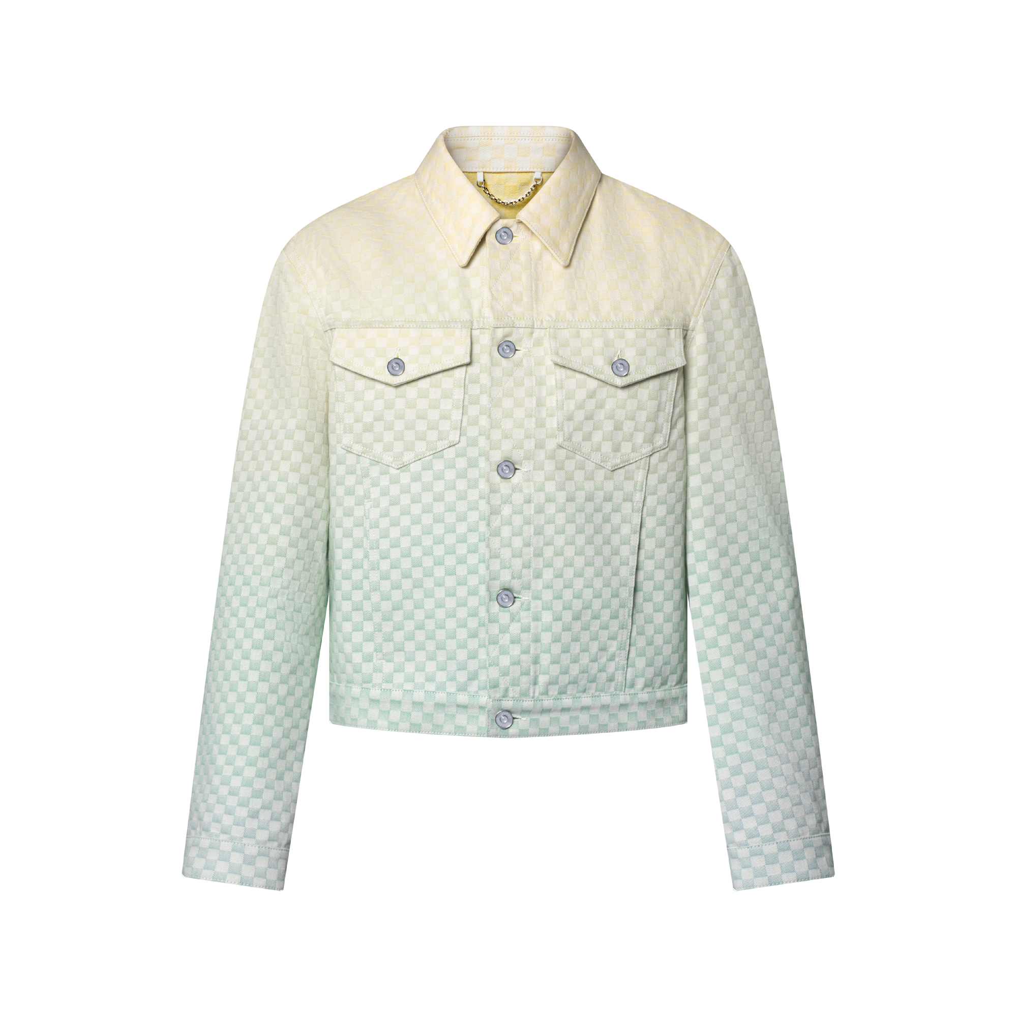 Damier Gradient Jacquard Denim Jacket - Men - Ready-to-Wear